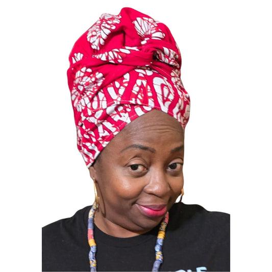 Ara No-Tie Satin-lined Two-piece Headwrap